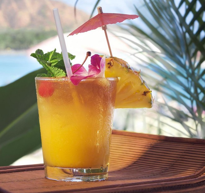 cocktail Mai Tai à base de Rhum agricole de Guadeloupe